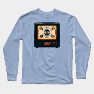 Saga Music Style Retro 90s Long Sleeve T-Shirt